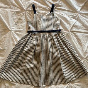 GapKids Navy pinstripe sundress | Girls size 10